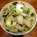 hechima24's cooksnap of when they made 白菜(キャベツ)のゴマ風味お茶漬けあえ♡.