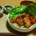 タマトロ's cooksnap of when they made 醤油とハチミツで簡単！！鶏肉の照り焼き.