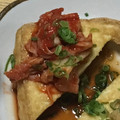 まめmog's cooksnap of when they made そりゃー旨いよね。厚揚げキムチやっこ。.
