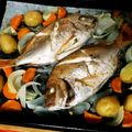はなこ（＊＾＾）♡'s cooksnap of when they made チダイのオーブン焼き　冷蔵庫にあるもので.