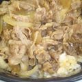 ぁぼかど's cooksnap of when they made すき焼きタレを使った簡単な絶品牛丼.