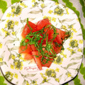☆☆ちいちい☆☆'s cooksnap of when they made 材料3つで簡単★トマトのシソめんつゆ漬け.