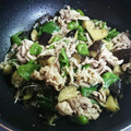 ふーな0510's cooksnap of when they made ナスとピーマンと豚肉のおかか炒め.