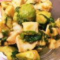 ☆みゆきん☆'s cooksnap of when they made 鶏肉とアボカドのわさび醤油炒め.