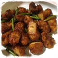 Omochiii★'s cooksnap of when they made リメイク★からあげとニンニク芽の甘辛炒め.