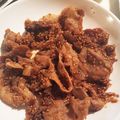 ぽぽぽんきち's cooksnap of when they made お弁当に★すり胡麻たっぷり・豚こま炒め.