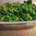 ミミさん☆'s cooksnap of when they made かぶの葉のごま和え.