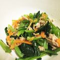 oおれんじo's cooksnap of when they made 小松菜のツナ和え.