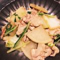 candyｔｏｙ's cooksnap of when they made チャチャッとできる☆かぶと豚肉の味噌炒め.