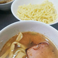 ✴秋茜✴'s cooksnap of when they made 濃厚魚介醤油豚骨風つけ麺（サバ缶使用版）.