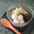 栗丸うさぎ's cooksnap of when they made 白玉あんみつ.