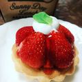 クックQ6TLUX☆'s cooksnap of when they made ミニいちごチーズタルト.