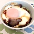 咲葵ｻｷ's cooksnap of when they made 焼豚どんぶり.
