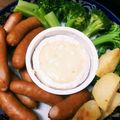 satorutomo's cooksnap of when they made レンジで本格　シャウのチーズフォンデュ.