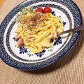 さらぴママ's cooksnap of when they made ランチにも◎簡単♪本格☆濃厚カルボナーラ.