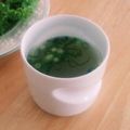 桜月❀咲良mommy's cooksnap of when they made 韓国風あさりスープ.