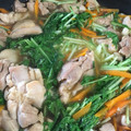 コロたん＠修行中's cooksnap of when they made あっと言う間！水菜&紅法師と鶏の煮物♪.