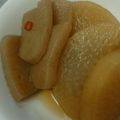 miyarobo's cooksnap of when they made 大根とこんにゃくの煮物.