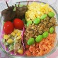 おまめちゃん♥️'s cooksnap of when they made 簡単❗三色丼✨そぼろご飯 1：1：1.