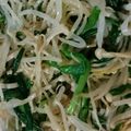 白リス's cooksnap of when they made ニラともやしのナムル.