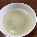 クックEDPHYG☆'s cooksnap of when they made 空豆と新玉ねぎのスープ.