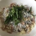 ぽちっどら's cooksnap of when they made 超簡単！水菜シラス丼！ランチにも◎.