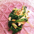 kanaんちのごはん's cooksnap of when they made ほうれん草と卵のバター醤油炒め.