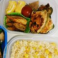 わか江's cooksnap of when they made 鶏むね肉で簡単ピーマンの肉詰め.