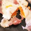 Yuri_3's cooksnap of when they made 少し半熟♪ベーコンエッグ.