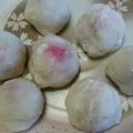 lastorder＊'s cooksnap of when they made レンジで簡単！イチゴ大福♪.