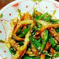 まるこのきのこ♪'s cooksnap of when they made ちくわとピーマンと人参の甘辛煮.