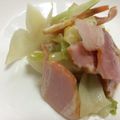 ＋SUN3's cooksnap of when they made キャベツとベーコンのポン酢がけ.