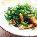 kaokaofood's cooksnap of when they made お弁当すき間にも♡ピーマン竹輪オイソ炒め.
