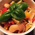ひざ野郎's cooksnap of when they made エリンギとパプリカのわさびオイルマリネ.