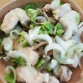 りんとゆうのママ's cooksnap of when they made 鶏ムネ肉とそら豆の塩炒め.