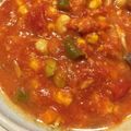 あまこまち's cooksnap of when they made 夜スープ❸トマト、ツナ、大豆缶詰め♡.