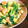 美濃りんご's cooksnap of when they made ☺キャベツとほうれん草のカレー炒め❗.