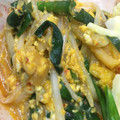 ❤コロン❤'s cooksnap of when they made にらともやしのキムチ卵とじ.