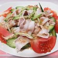 ゆうきんぐ317's cooksnap of when they made 初夏のサッパリ☆冷しゃぶ風焼きそば.