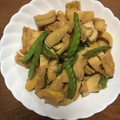 塩むすび好き's cooksnap of when they made めんつゆで✨タケノコとさやえんどうの煮物.