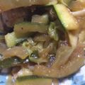 もきち☆'s cooksnap of when they made 簡単☆絶品♪ズッキーニと豚肉いため.