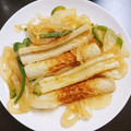 ちぎりぱんぱん's cooksnap of when they made 簡単☆ちくわと新玉の蒲焼き風ピリ辛炒め.