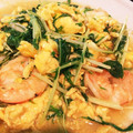 RyoHiro211's cooksnap of when they made 海老と水菜の中華炒め.