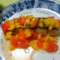 エみりん's cooksnap of when they made サワラのムニエル サルサソース添え.