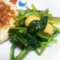 キャラメグ♪'s cooksnap of when they made ほうれん草と油揚げのピリ辛マヨ炒め.