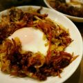 ∞くぅ∞'s cooksnap of when they made あと一品☆春キャベツとミンチの巣籠り卵.
