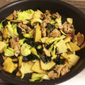 ななちゃん☆19's cooksnap of when they made たけのこ☆豚肉とワカメ炒め.