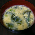 スミレ's cooksnap of when they made 卵半分でも5分でわかめと玉子の中華スープ.