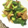 クックNANAMI☆'s cooksnap of when they made 豚バラと小松菜ときのこの中華炒め.