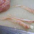 ぽんずー's cooksnap of when they made ささみの筋取り.
